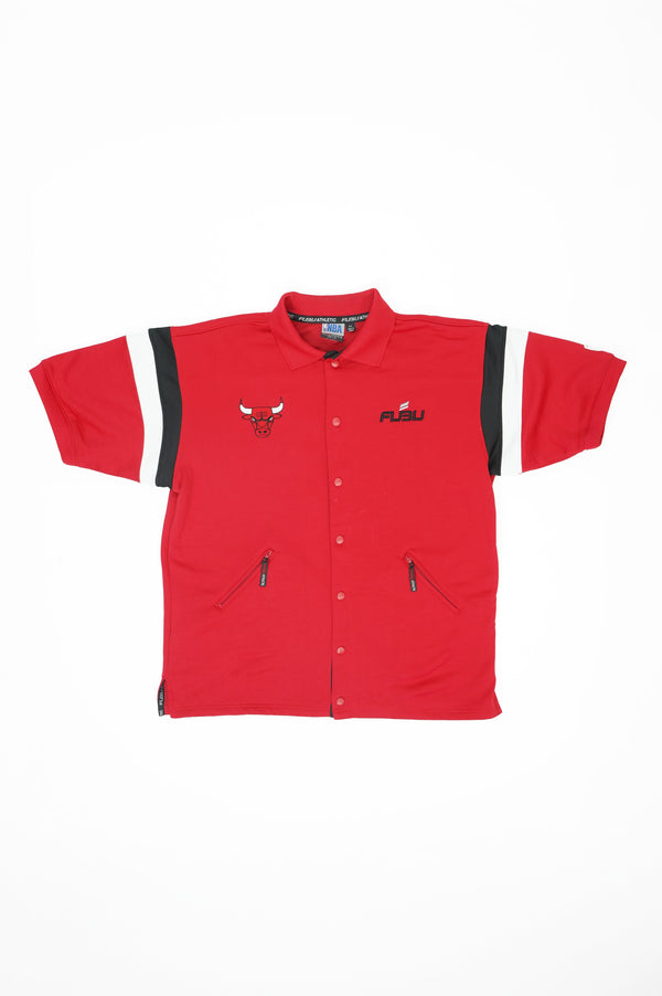 "FUBU" -Chicago Bulls S/S Jersey Blouson-