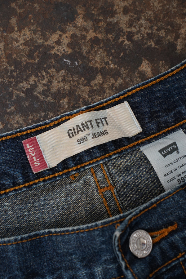 "Levi's" -"599 Giant Fit" Wide Denim Pants-