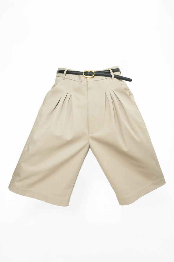 -Ultrawidepleated Shorts-