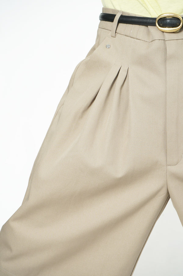 -Ultrawidepleated Shorts-