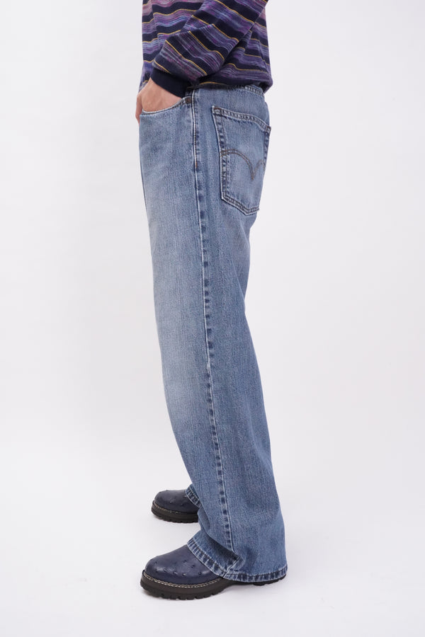 00's "Levi's" -"569" Loose Straight Denim Pants-