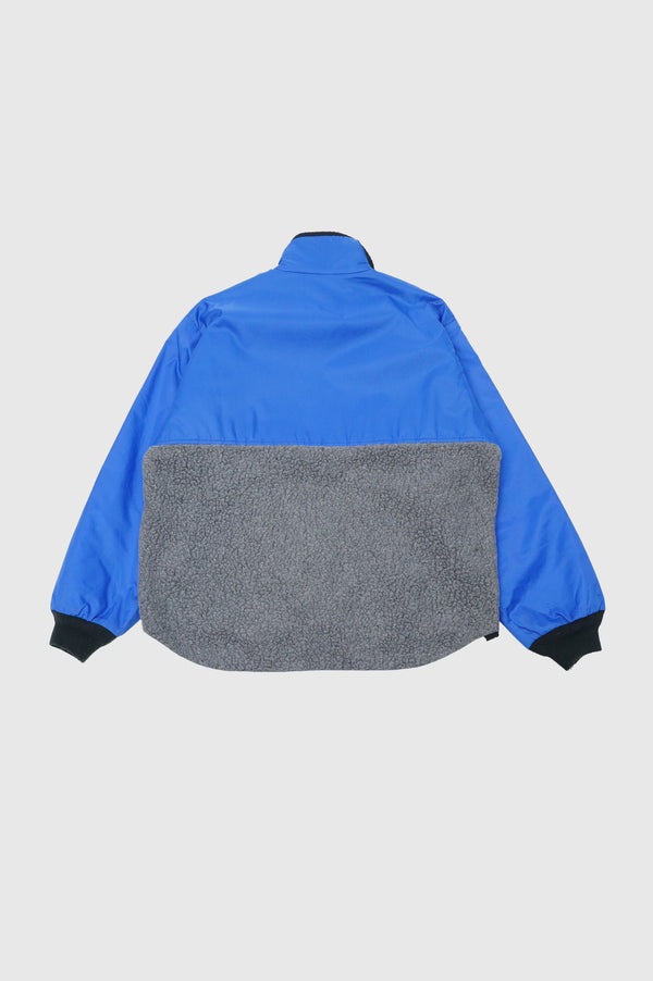 "J.CREW SPORT" -Nylon/Fleece Half-zip Pullover-