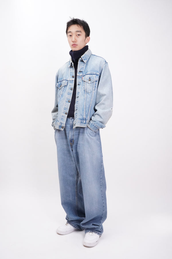 80's "Levi's" -70506 Denim Trucker Jacket-