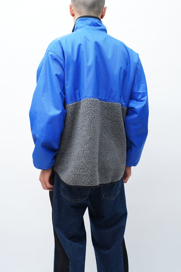 "J.CREW SPORT" -Nylon/Fleece Half-zip Pullover-