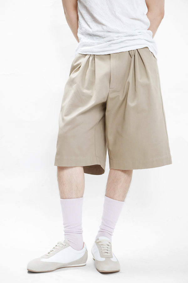 -Ultrawidepleated Shorts-