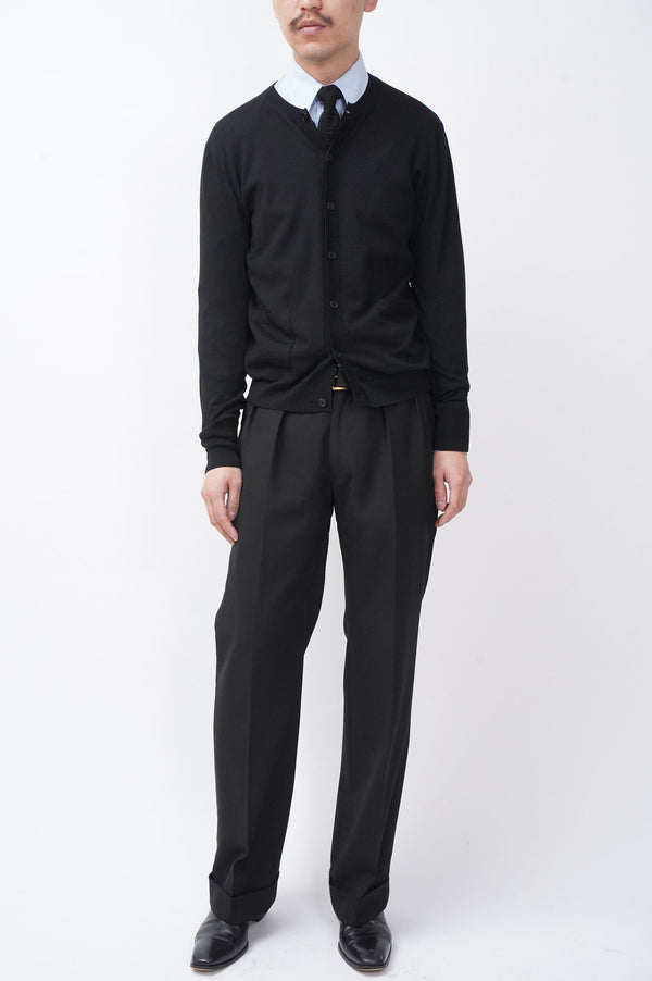 Crew Neck Cardigan