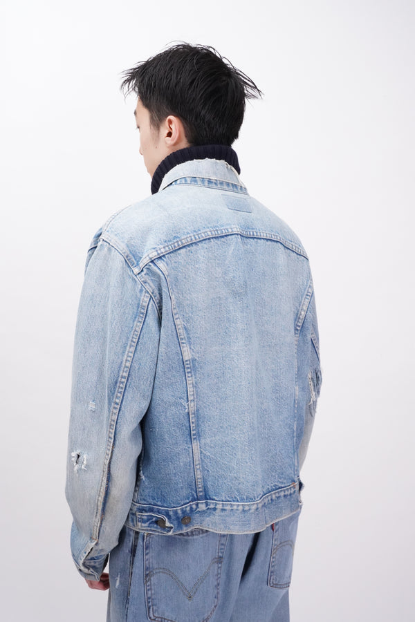 80's "Levi's" -70506 Denim Trucker Jacket-