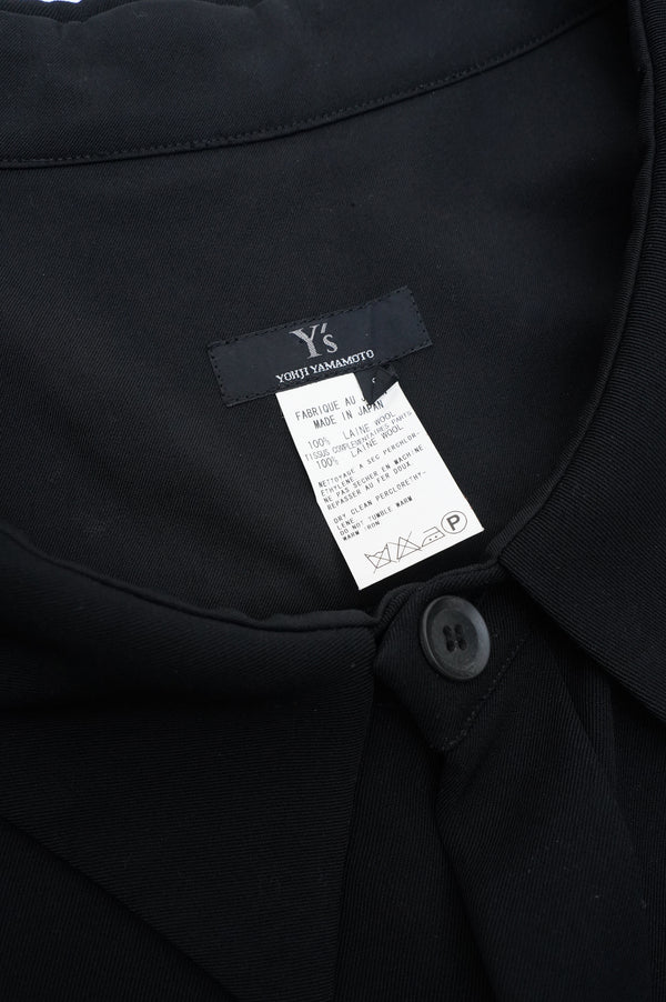 2000's "Y'S" -Wool Big Collar Shirts-