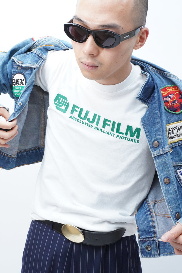 80's "FUJIFILM" -Logo Printed S/S Tee-