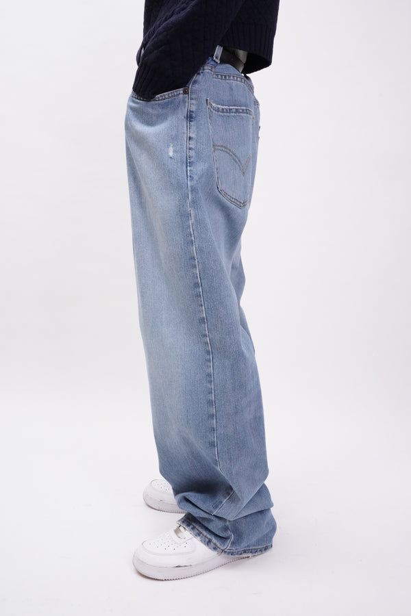 00's "Levi's" -"569" Loose Straight Denim Pants-