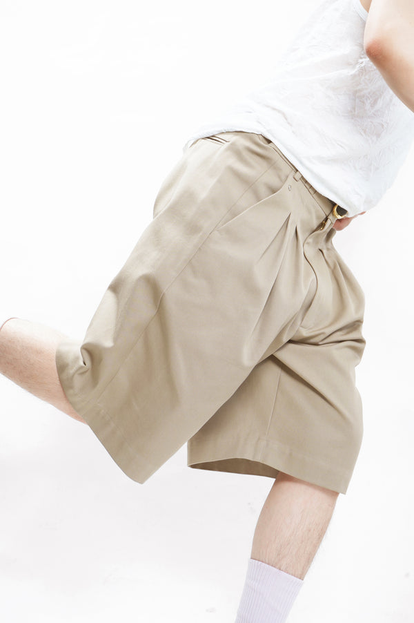 -Ultrawidepleated Shorts-