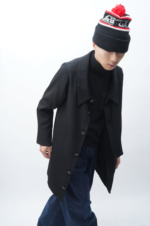 2000's "Y'S" -Wool Big Collar Shirts-