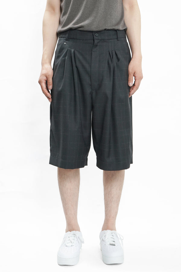 -Ultrawidepleated Shorts-