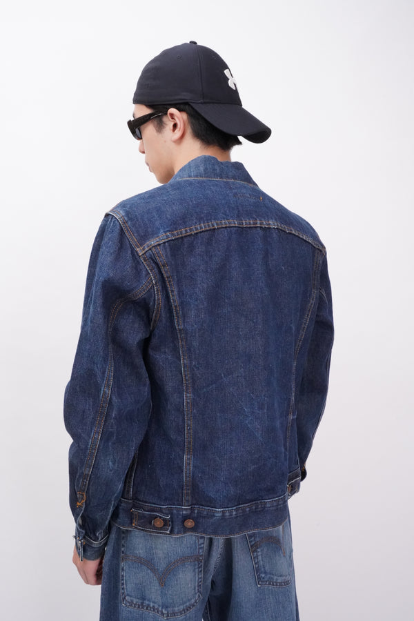 70's "Levi's" -70505 Denim Trucker Jacket-