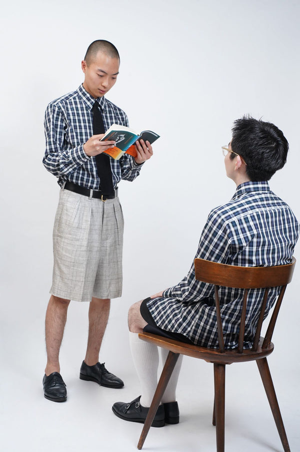 Regular collar shirt