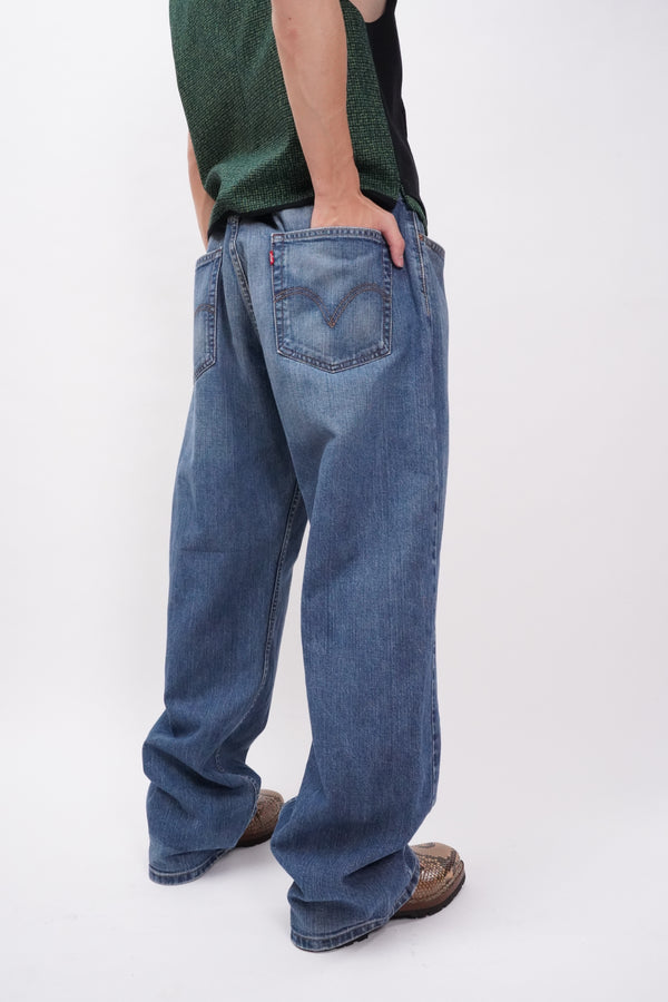 00's "Levi's" -"569" Loose Straight Denim Pants-