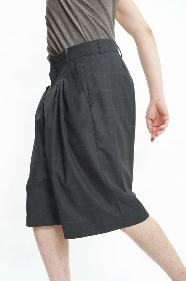-Ultrawidepleated Shorts-