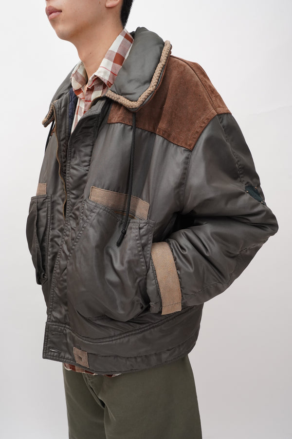 90's "ARMANI JEANS" -Military Design Blouson-