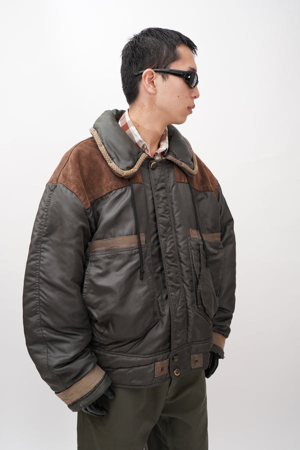 90's "ARMANI JEANS" -Military Design Blouson-