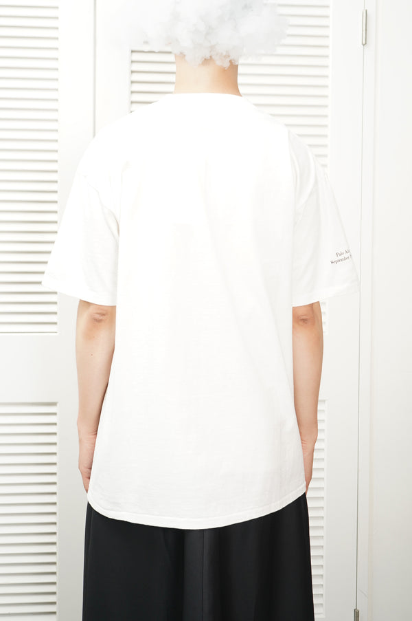 90's "ARMANI JEANS" -"ARMANI EXCHANGE UNBUTTONED" Printed S/S Tee
