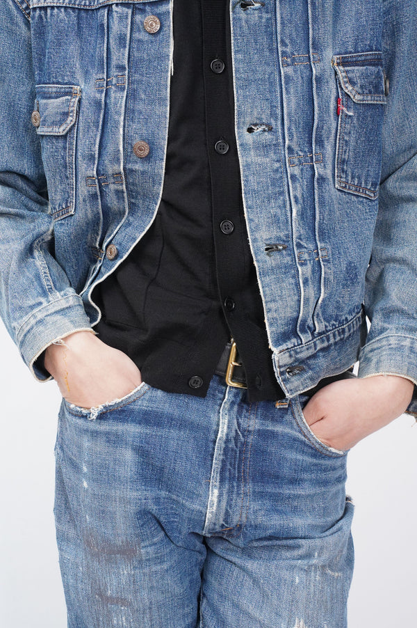 Crew Neck Cardigan