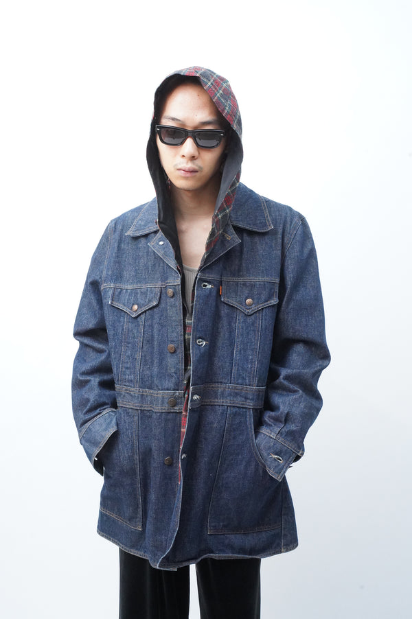 70's "Levi's" -Denim Ranch Coat-