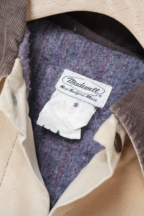 70's "MADEWELL" -Blanket Liner Duck Coverall-