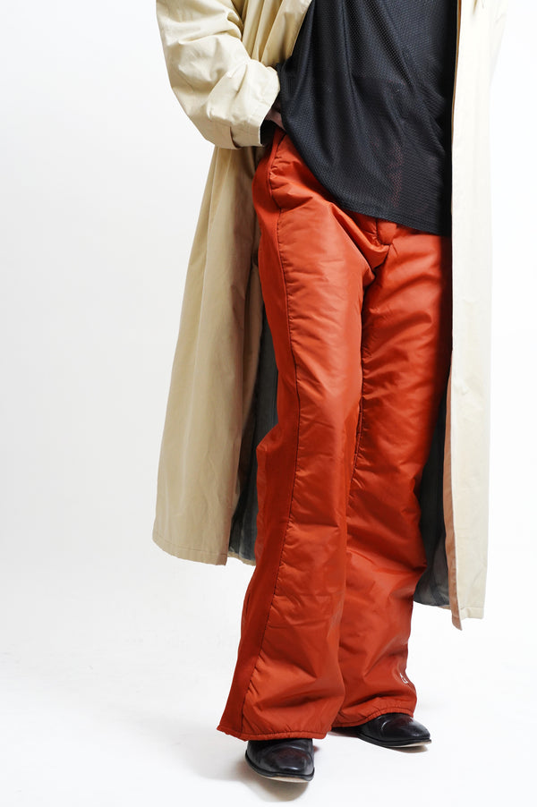 80's "GERRY" -Padded Nylon Ski Pants-