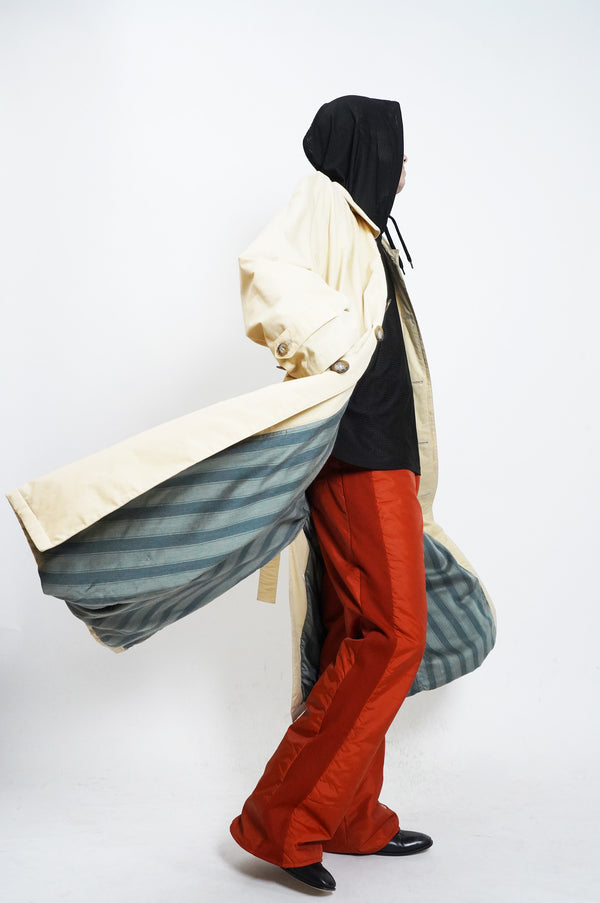 80's "GERRY" -Padded Nylon Ski Pants-