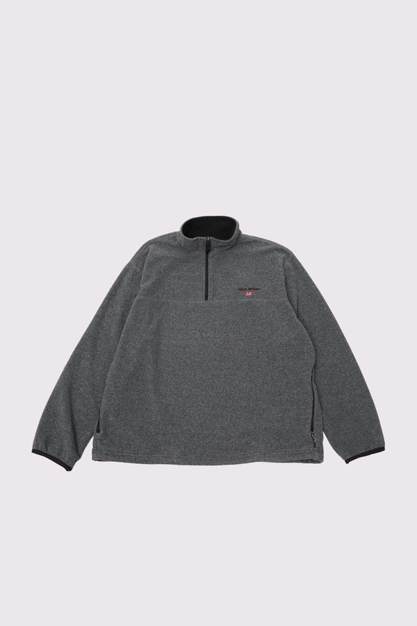 90's "POLO SPORT" -Logo Embroidery Half Zip Fleece Jacket-