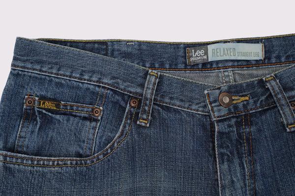 "Lee" -"RELAXED STRAIGHT LEG" Denim Pants-