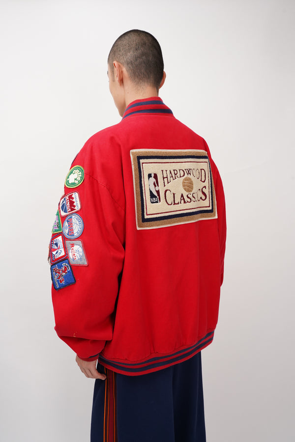 "JEFF HAMILTON" -All Star Logo Cotton Stadium Jacket-