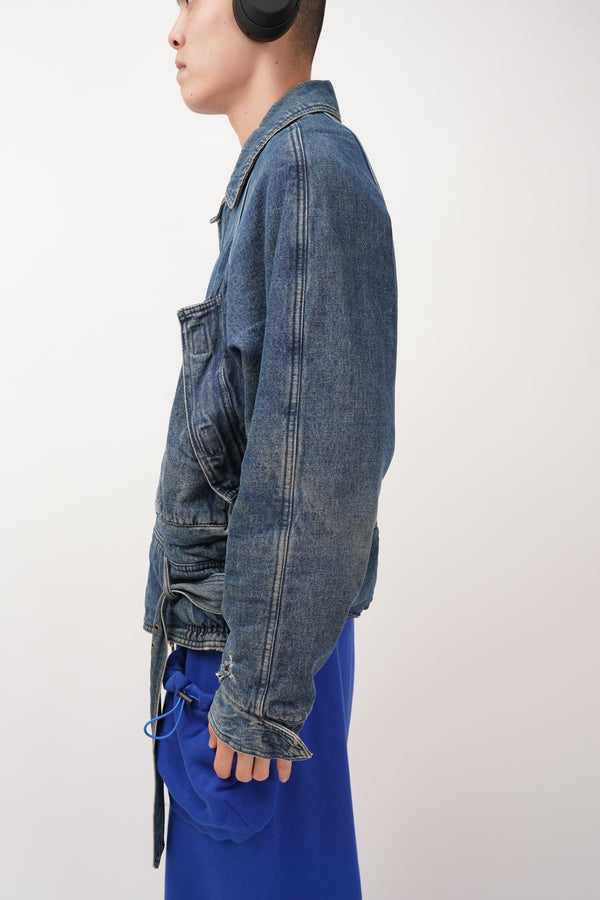 80's "F.U'S" -Design Denim Jacket-