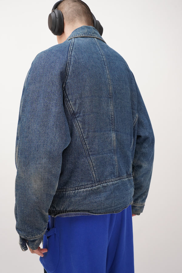 80's "F.U'S" -Design Denim Jacket-