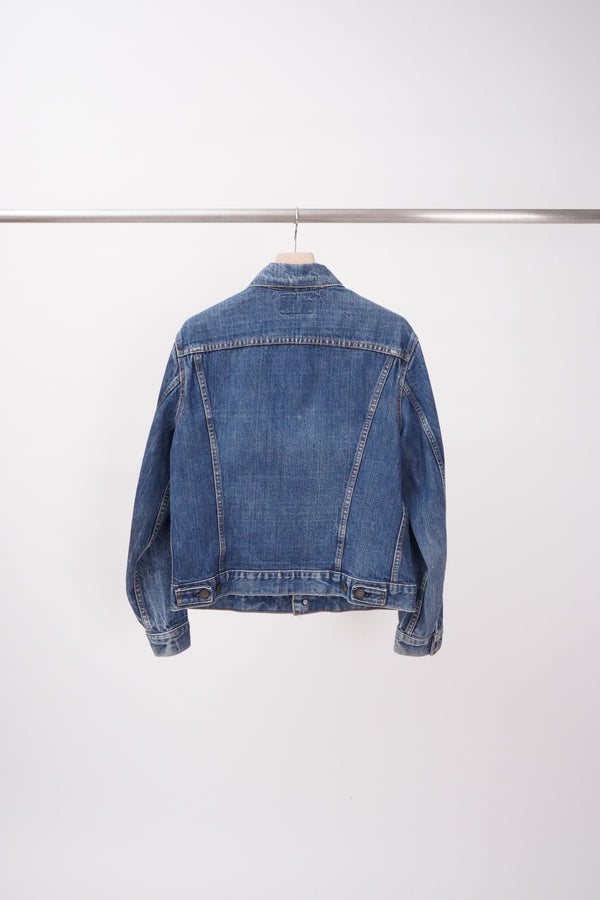 70's "Levi's" -70505-0217 "Small-e" Denim Trucker Jacket-