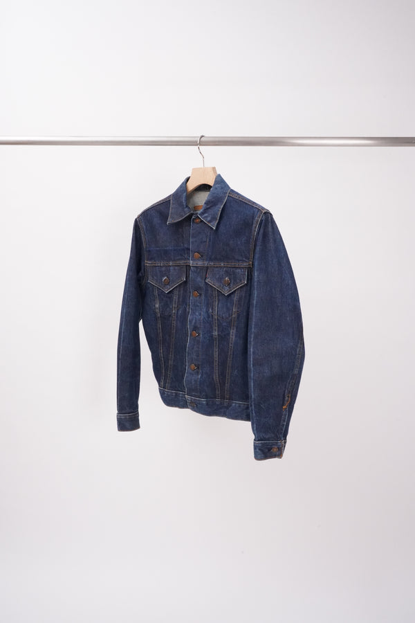 70's "Levi's" -70505 Denim Trucker Jacket-