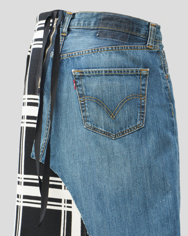 "SUPERSTAR SKIRT" -Customized Patchwork skirt-