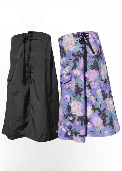 -LONG SWIM SHORTS-