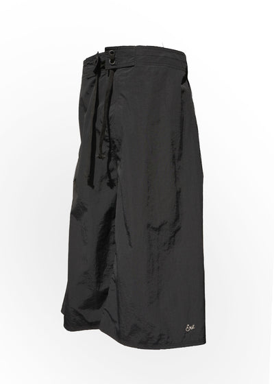 -LONG SWIM SHORTS-