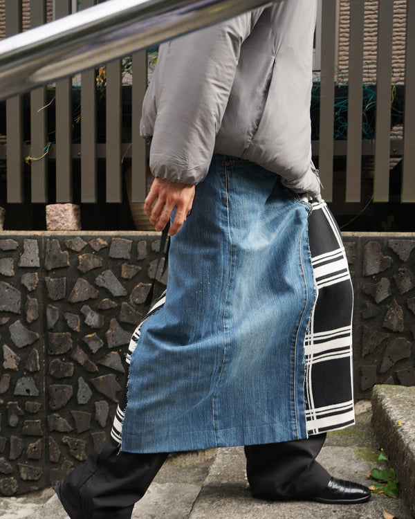 "SUPERSTAR SKIRT" -Customized Patchwork skirt-