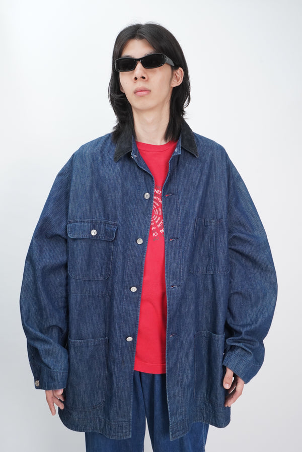 90's "POLO RALPH LAUREN" -Denim Coverall-