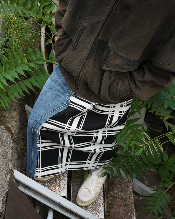 "SUPERSTAR SKIRT" -Customized Patchwork skirt-
