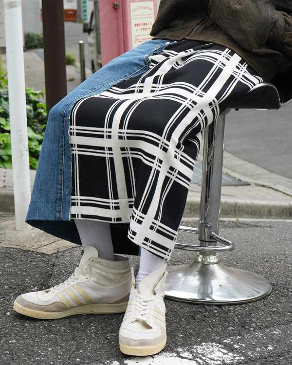 "SUPERSTAR SKIRT" -Customized Patchwork skirt-