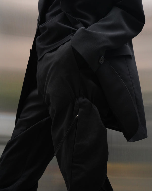 -Shirring Pants-