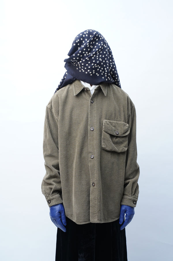 90's "EMPORIO ARMANI" -Cords L/S Shirts-