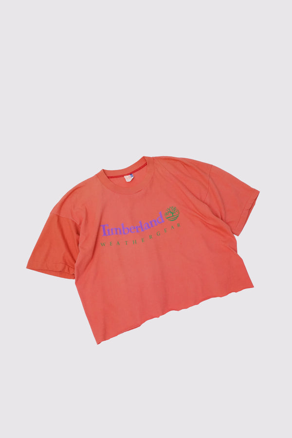 90's Bootleg "Timberland" -Logo Printed S/S Tee-