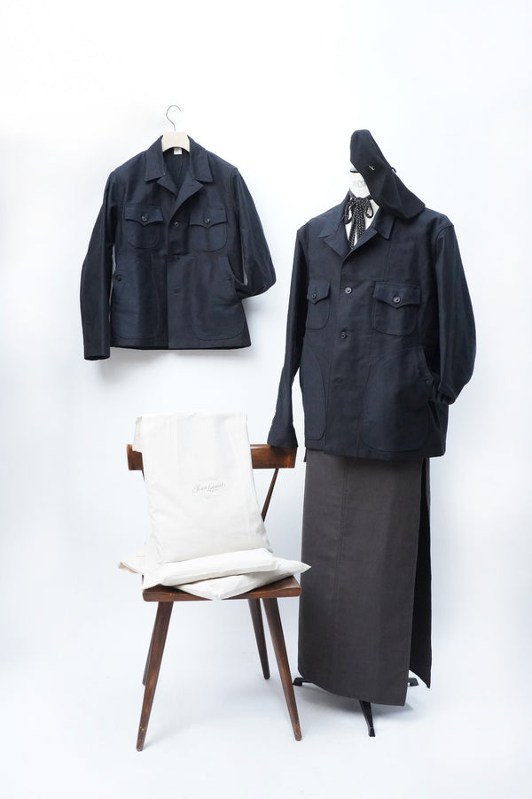 - JLT JACKET - [BLACK MOLESKIN]