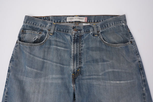 00's "Levi's" -"569" Loose Straight Denim Pants-