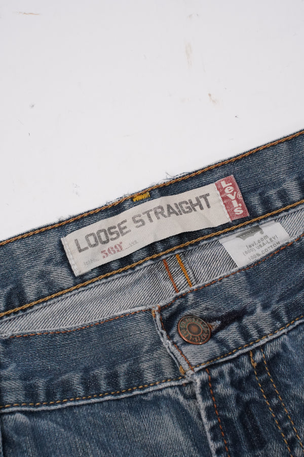 00's "Levi's" -"569" Loose Straight Denim Pants-