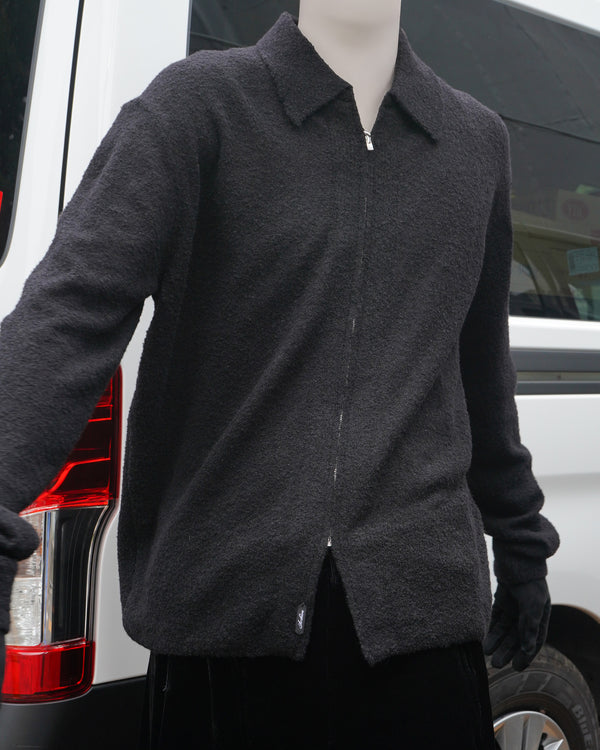 -Boucle Zip Shirt-